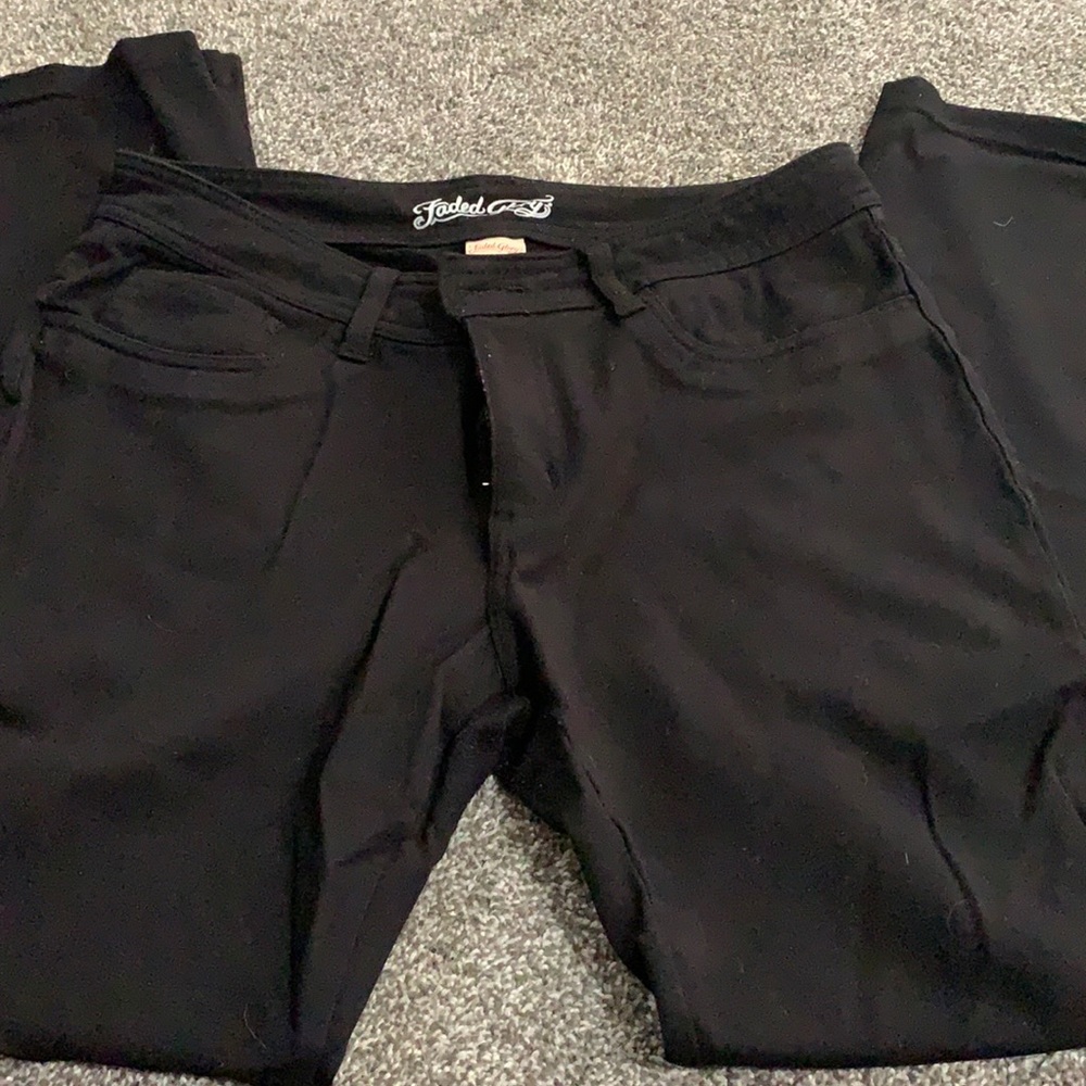 Black bootcut dress pants